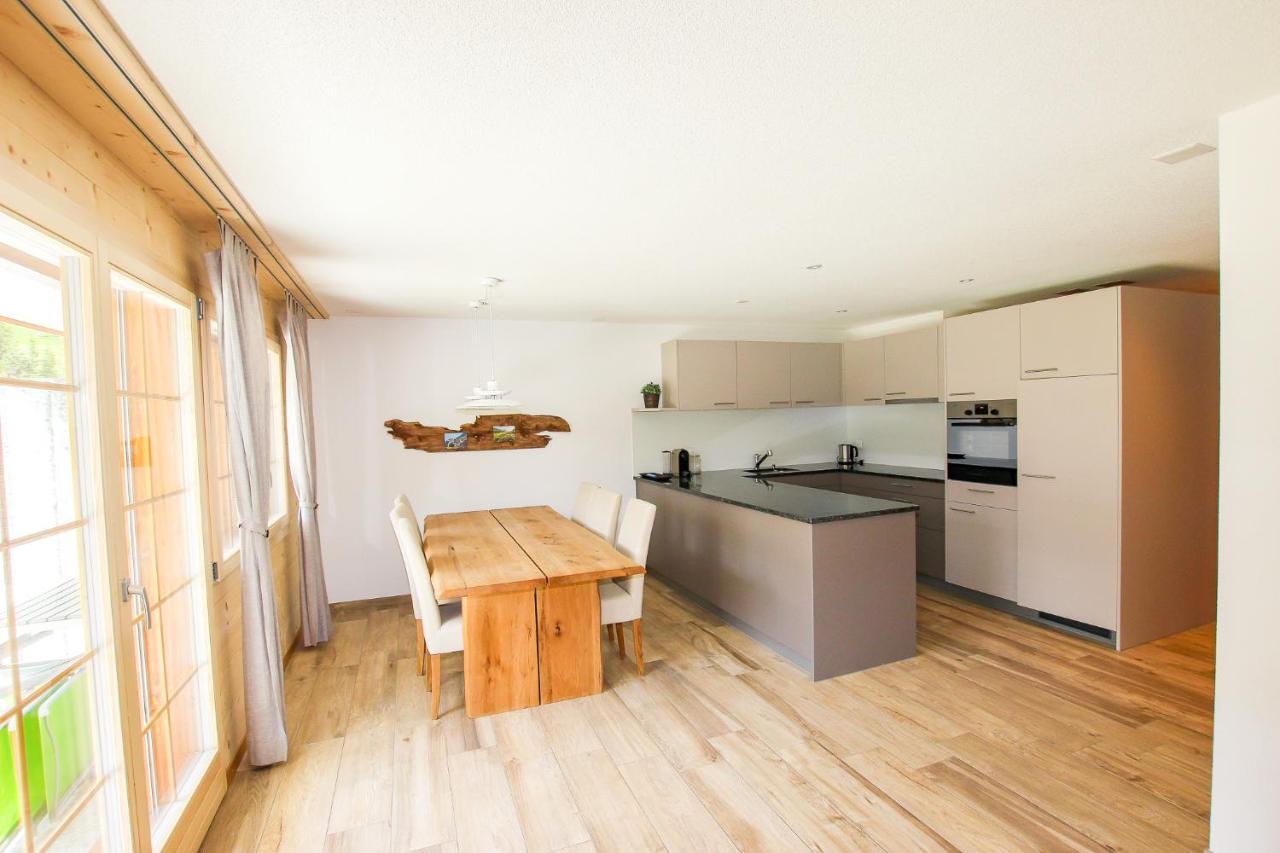 Ferienwohnung Bartschi Lenk Dış mekan fotoğraf