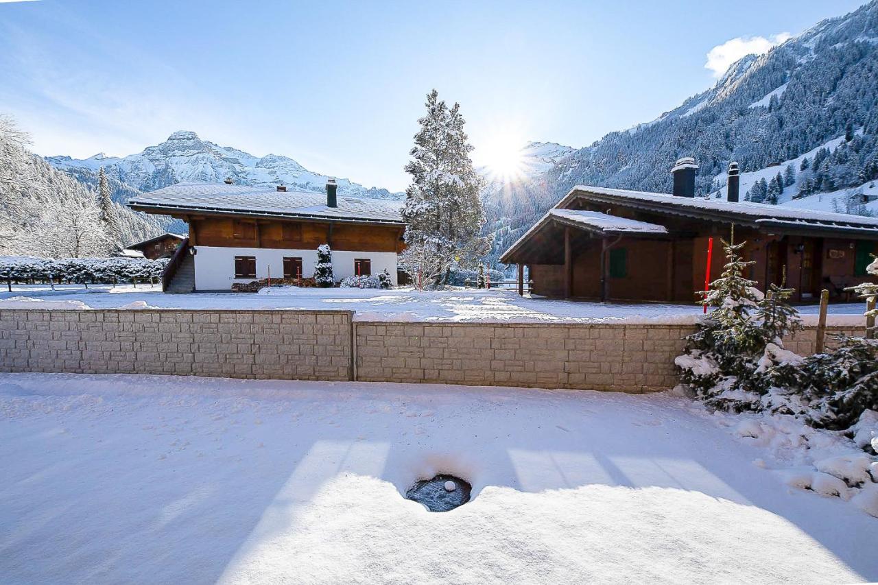 Ferienwohnung Bartschi Lenk Dış mekan fotoğraf