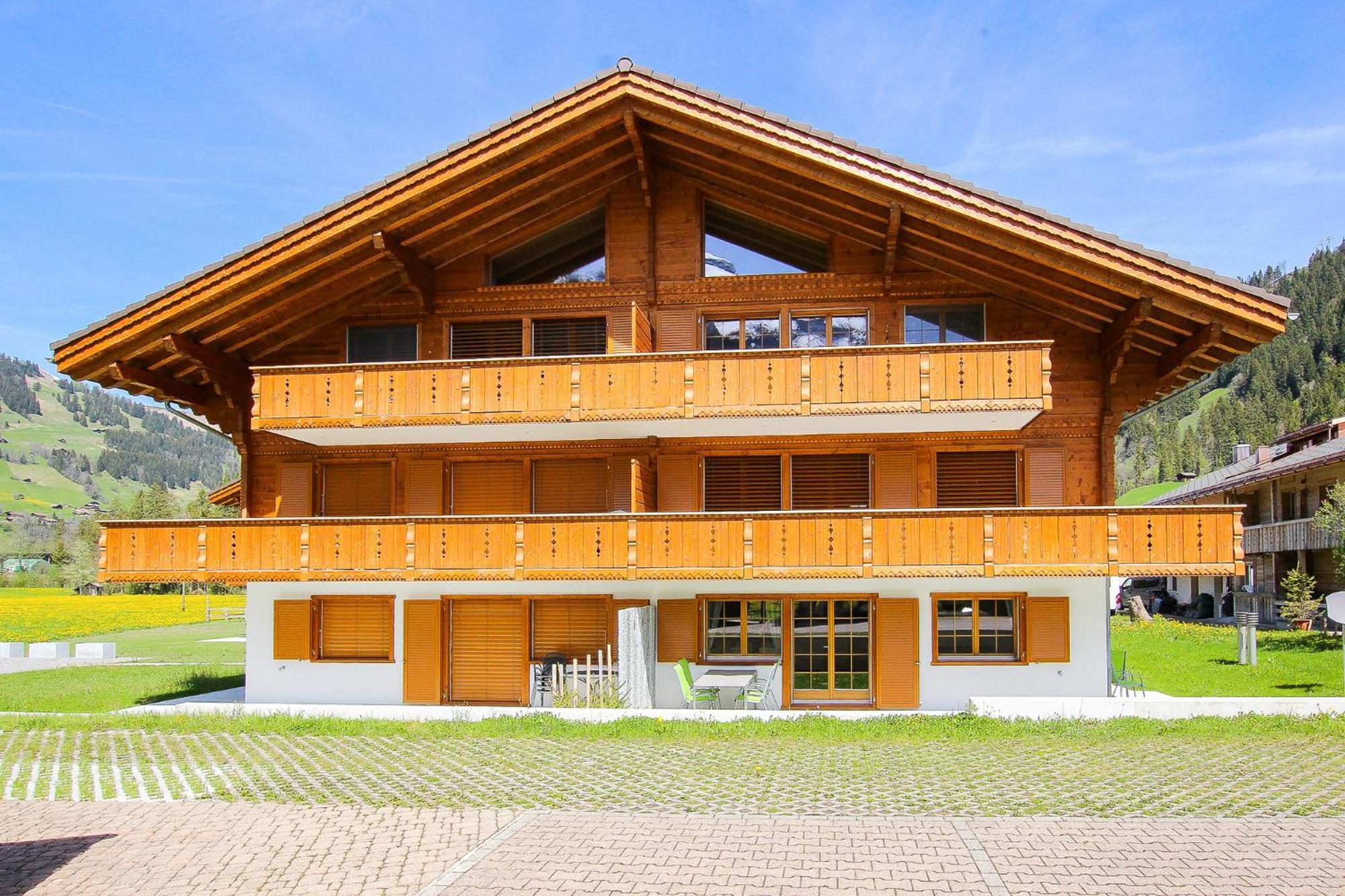 Ferienwohnung Bartschi Lenk Dış mekan fotoğraf